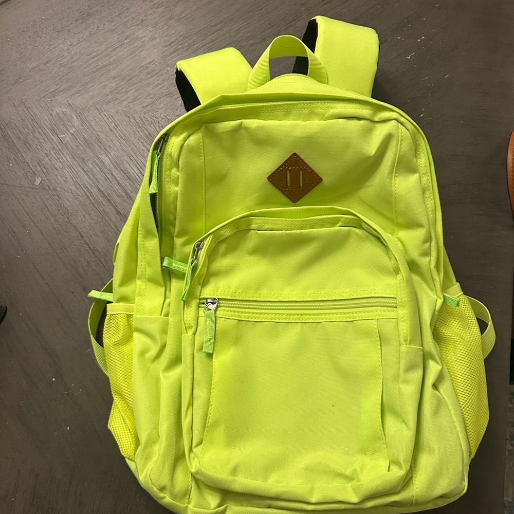 Bright Yellow Backpack